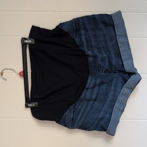 Isabel maternity jean shorts